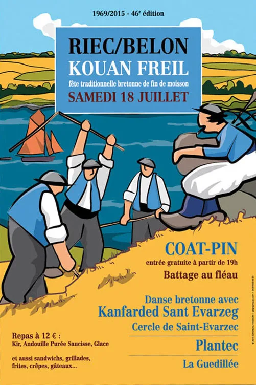 Aperçu du projet Kouan Freil — création d’affiche