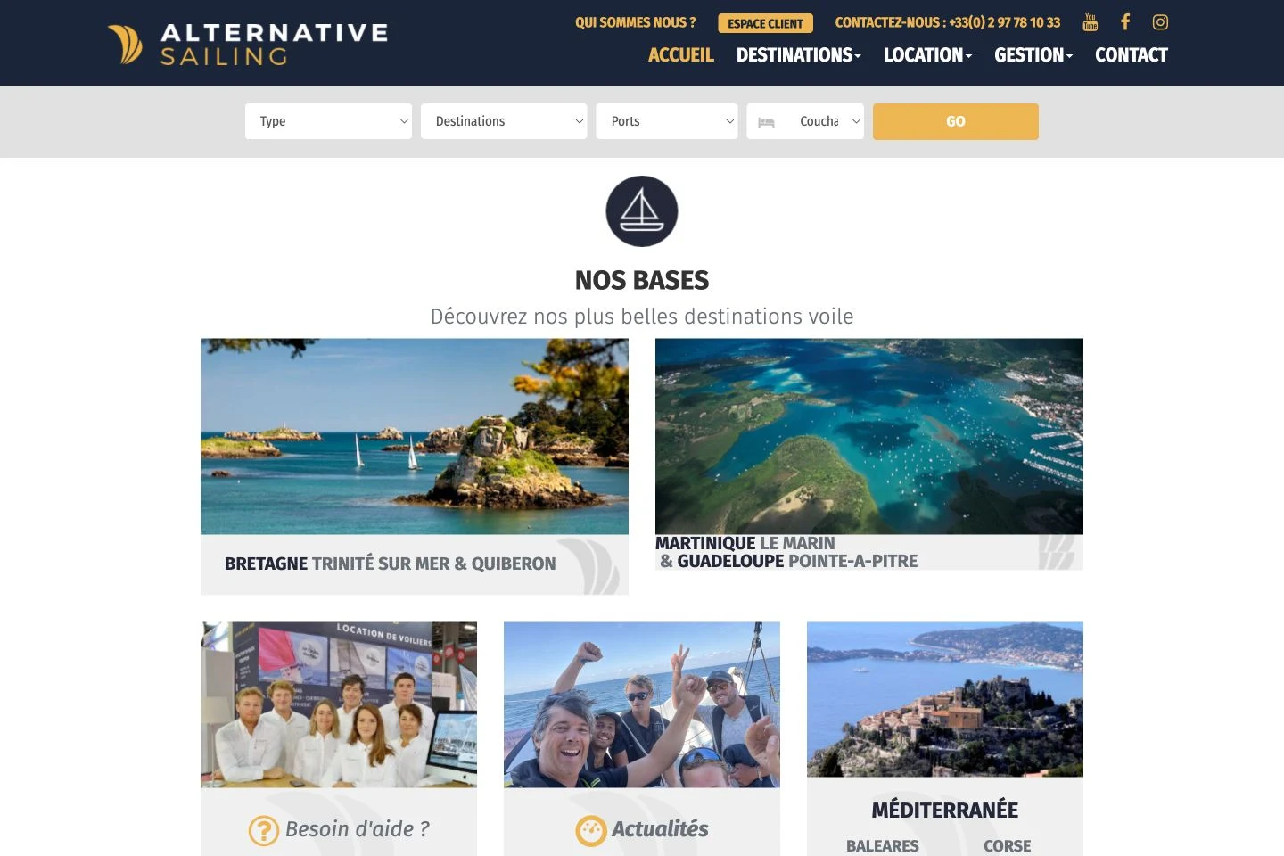 Alternative Sailing sur ordinateur