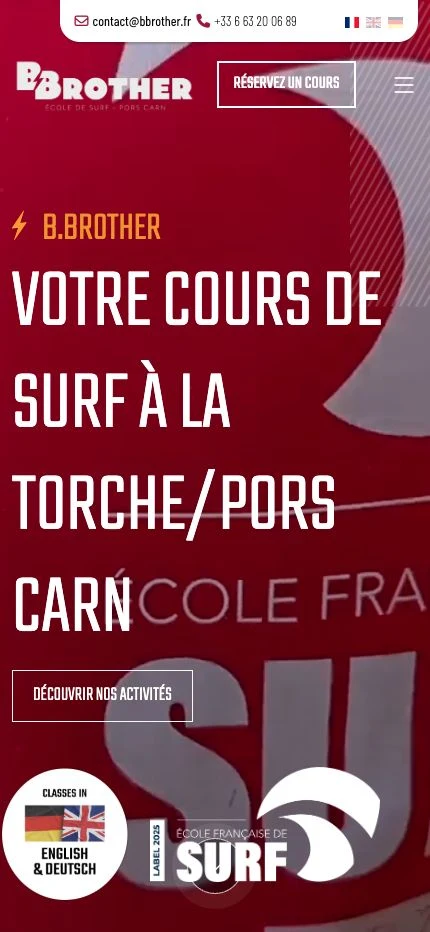 B Brother sur smartphone