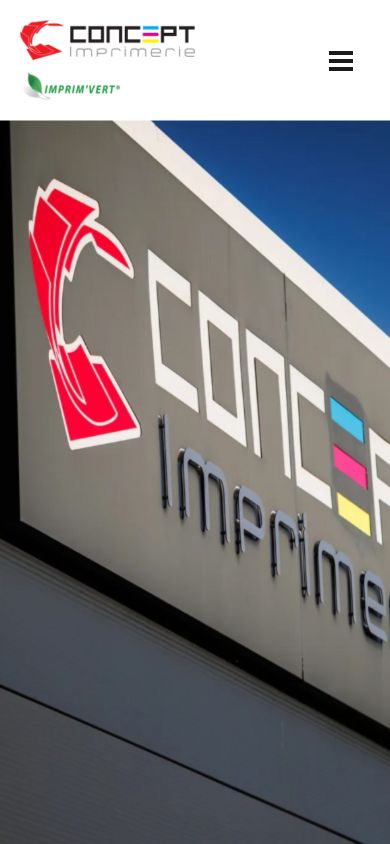 Concept Imprimerie sur smartphone