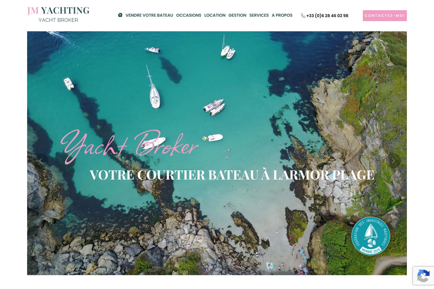 JM Yachting sur ordinateur