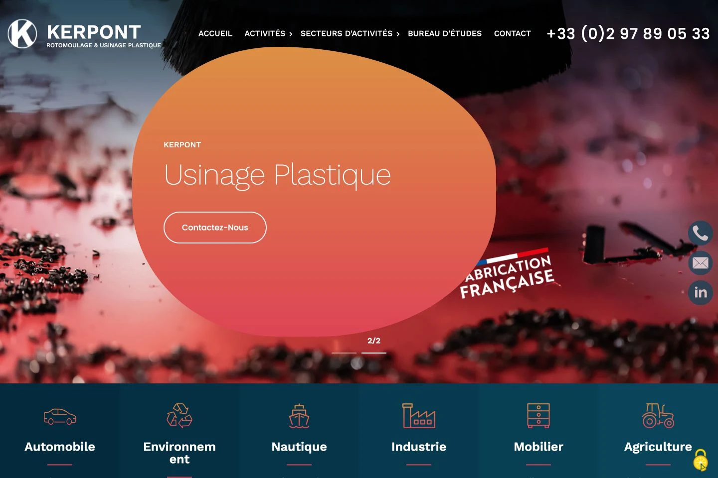 Kerpont sur ordinateur