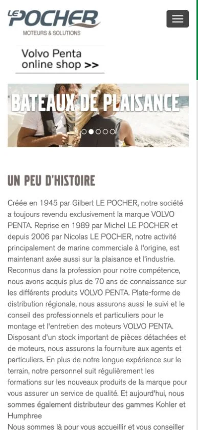 Le Pocher sur smartphone