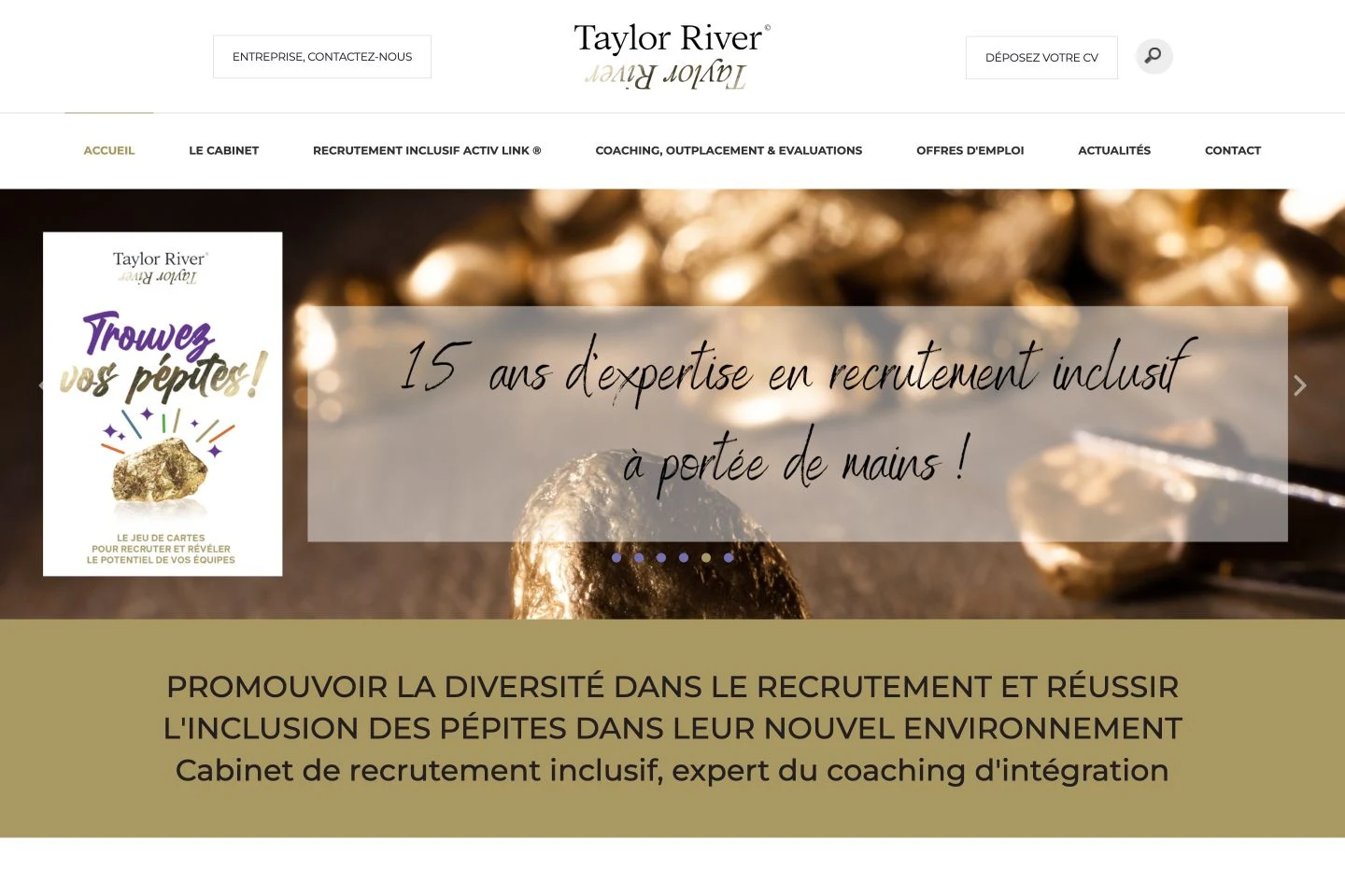 Taylor River sur ordinateur